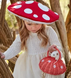 Meri Meri Kurve>Kurv - 20x18 cm - Mushroom basket