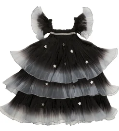 Meri Meri Halloween>Udklædning - Star Witch - Sort/Grå