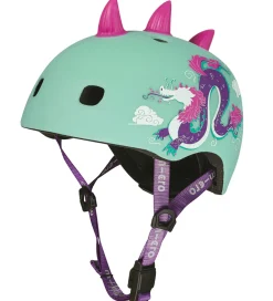 Børn Micro Børnesikkerhed|Cykelhjelme>Hjelm - 3D Drage