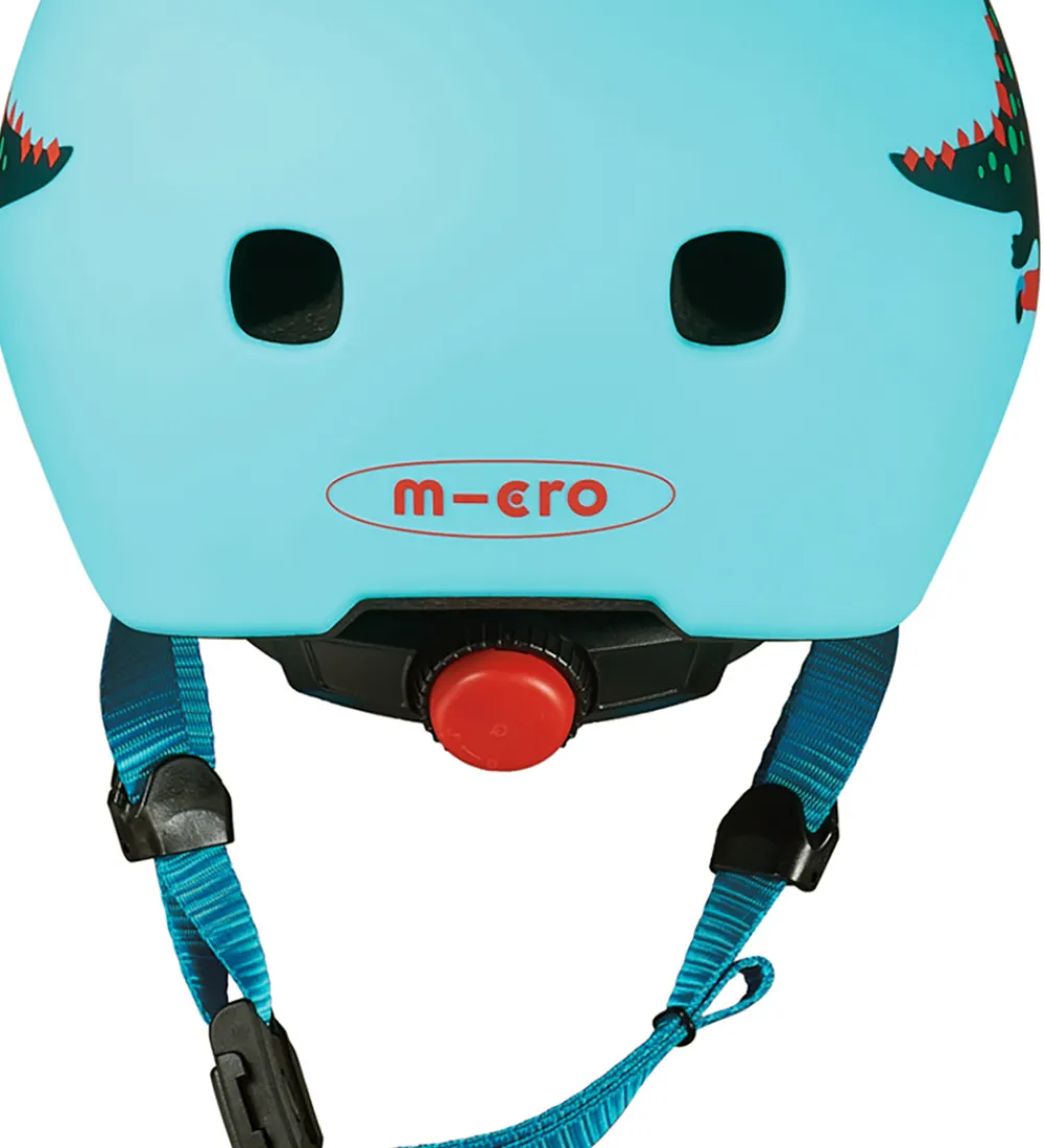 Børn Micro Børnesikkerhed|Cykelhjelme>Hjelm - 3D Scootersaurus