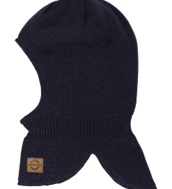 Børn Mikk-Line Elefanthuer|Elefanthue - Strik - Uld/Akryl - 2-lags - Raisin