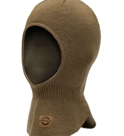 Børn Mikk-Line Elefanthuer|Elefanthue - Strik - Uld/Akryl - 2-lags - Chocolate Ch