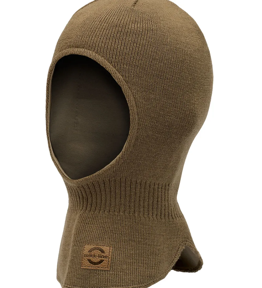 Børn Mikk-Line Elefanthuer|Elefanthue - Strik - Uld/Akryl - 2-lags - Chocolate Ch