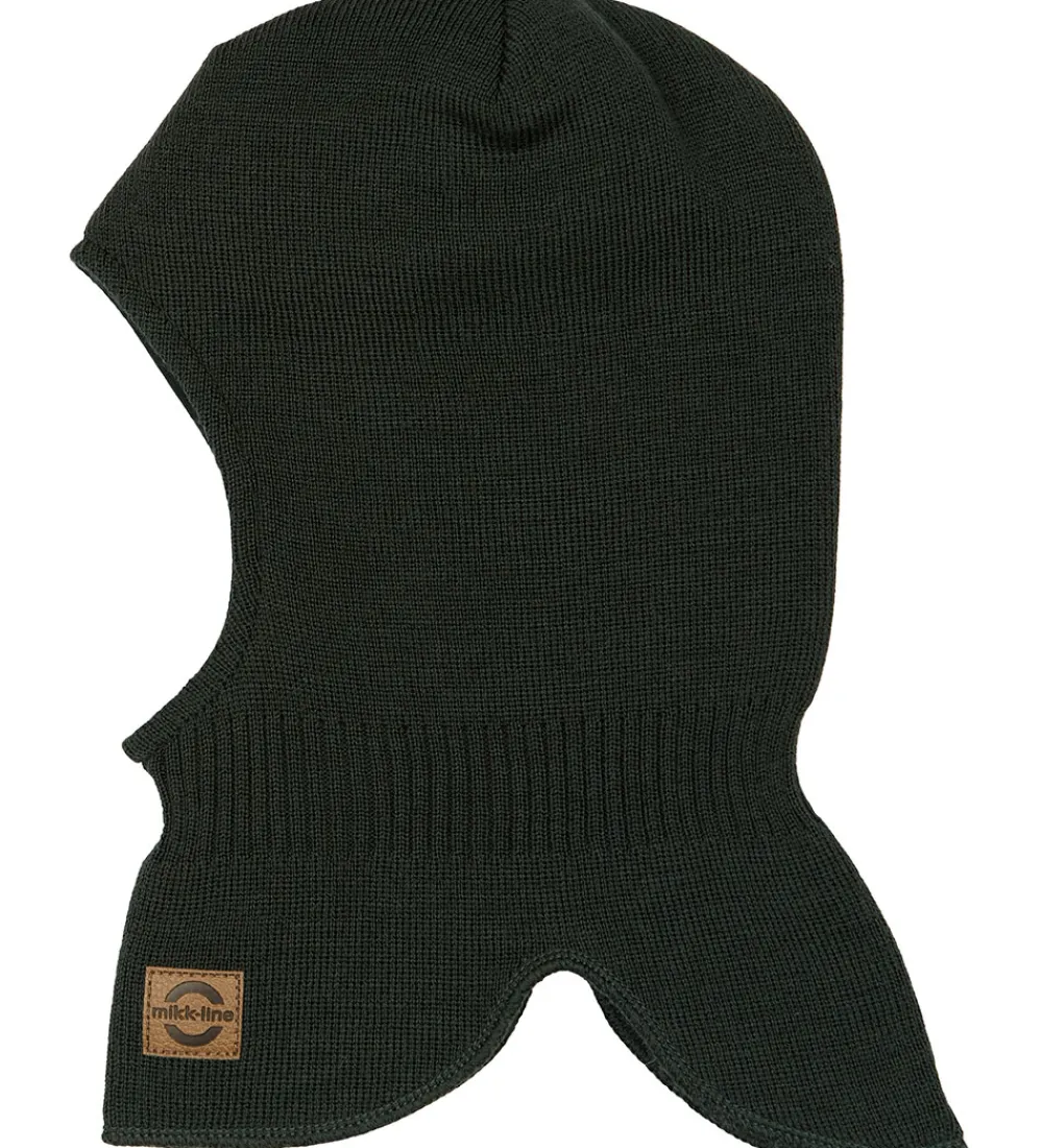 Børn Mikk-Line Elefanthuer>Elefanthue - Strik - Uld/Akryl - 2-lags - Darkest Spro