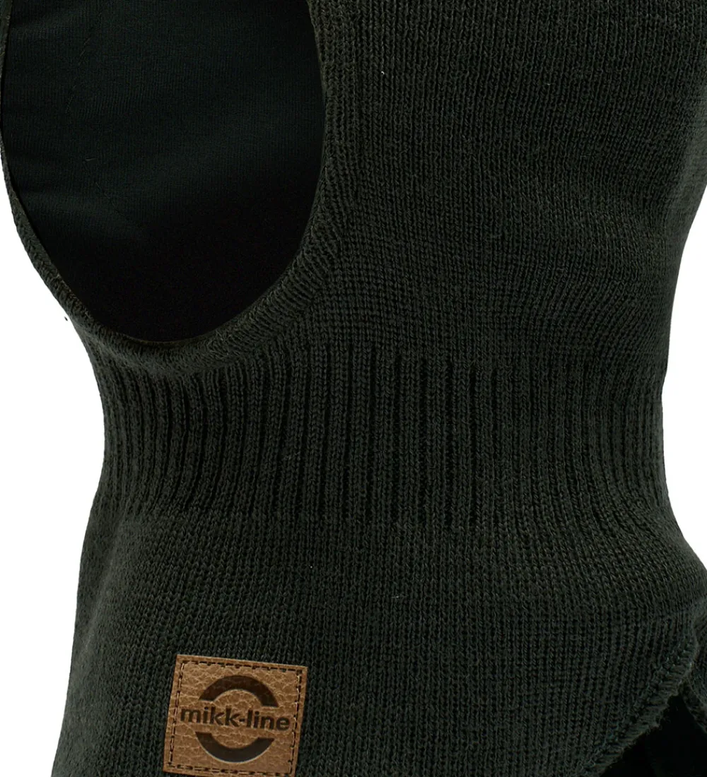 Børn Mikk-Line Elefanthuer>Elefanthue - Strik - Uld/Akryl - 2-lags - Darkest Spro