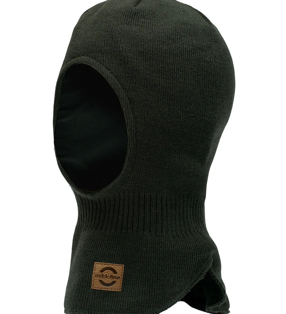 Børn Mikk-Line Elefanthuer>Elefanthue - Strik - Uld/Akryl - 2-lags - Darkest Spro