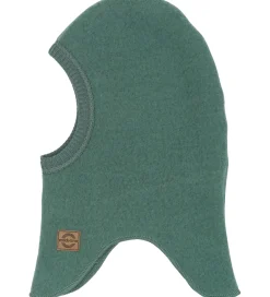 Børn Mikk-Line Elefanthuer|Elefanthue - Uld - 1-lags - Balsam Green