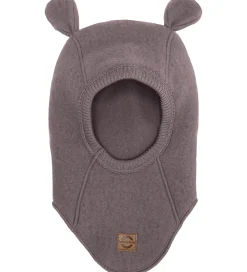 Børn Mikk-Line Elefanthuer|Elefanthue - Uld - 1-lags - Sparrow m. Ører
