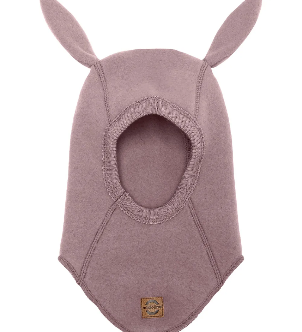 Børn Mikk-Line Elefanthuer|Elefanthue - Uld - 1-lags - Twilight Mauve