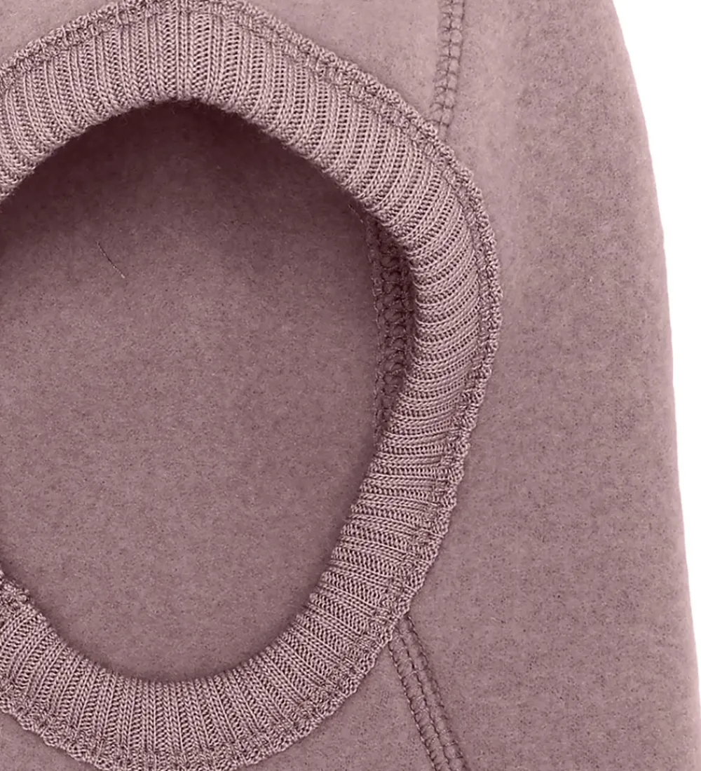 Børn Mikk-Line Elefanthuer|Elefanthue - Uld - 1-lags - Twilight Mauve