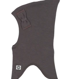 Børn Mikk-Line Elefanthuer|Elefanthue - Uld/Akryl - 2-lags - Sparrow m. Sløjfe