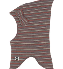 Børn Mikk-Line Elefanthuer|Elefanthue - Uld/Akryl - 2-lags - Sparrow m. Sløjfe