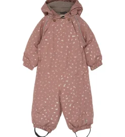 Børn Mikk-Line Flyverdragter|Flyverdragt - Burlwood m. Guld