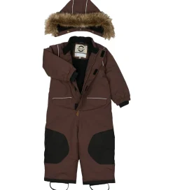 Børn Mikk-Line Flyverdragter|Flyverdragt - French Roast