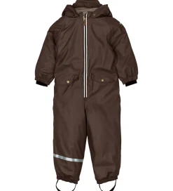 Børn Mikk-Line Flyverdragter|Flyverdragt - PU - French Roast