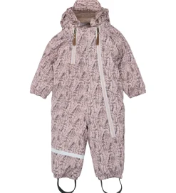 Børn Mikk-Line Flyverdragter|Flyverdragt - PU - Recycled - AOP - Cloud Gray