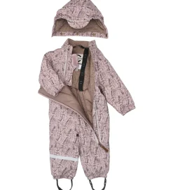 Børn Mikk-Line Flyverdragter|Flyverdragt - PU - Recycled - AOP - Cloud Gray