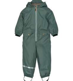 Børn Mikk-Line Flyverdragter|Flyverdragt - PU - Balsam Green