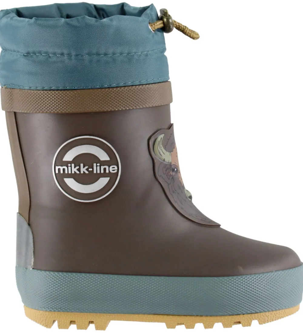 Mikk-Line Gummistøvler>Gummistøvler m. For - 3D Dyrmotiv - Demitasse