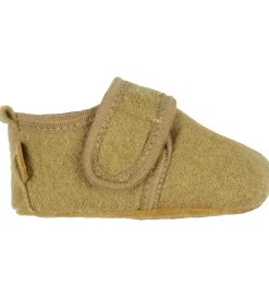 Mikk-Line Hjemmesko>Hjemmesko - Prewalker Uld - Medal Bronze