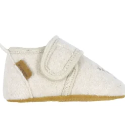 Mikk-Line Hjemmesko>Hjemmesko - Prewalker Uld - Off White