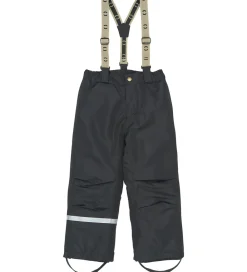 Børn Mikk-Line Skibukser|Skibukser>Skibukser m. Seler - Recycled - Sort