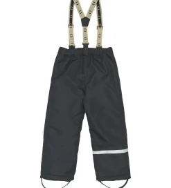 Børn Mikk-Line Skibukser|Skibukser>Skibukser m. Seler - Recycled - Sort