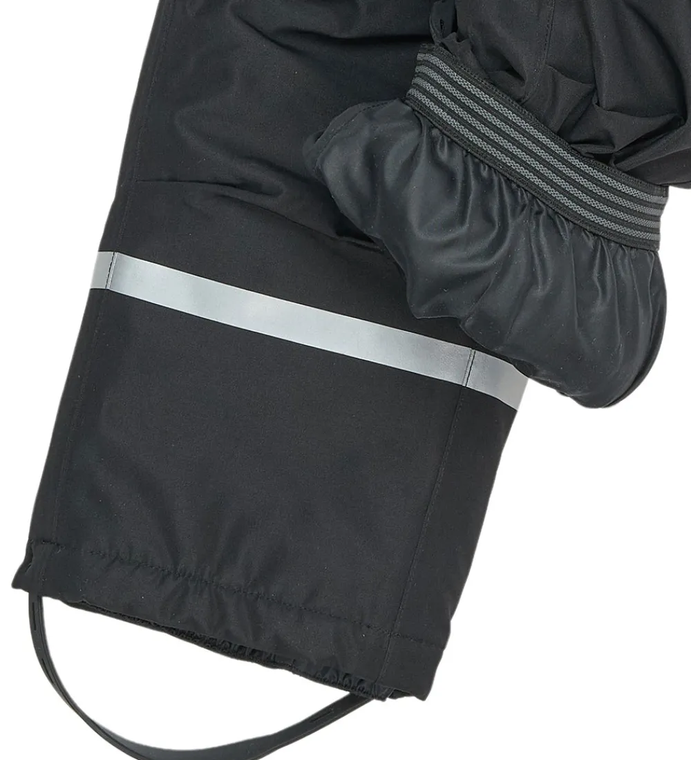 Børn Mikk-Line Skibukser|Skibukser>Skibukser m. Seler - Recycled - Sort