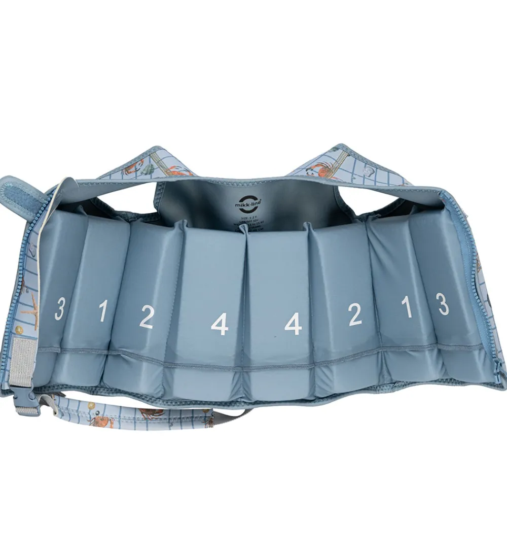 Mikk-Line Svømmeveste|Svømmevest - Faded Denim