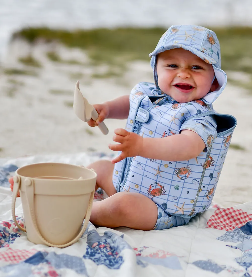 Mikk-Line Svømmeveste|Svømmevest - Faded Denim