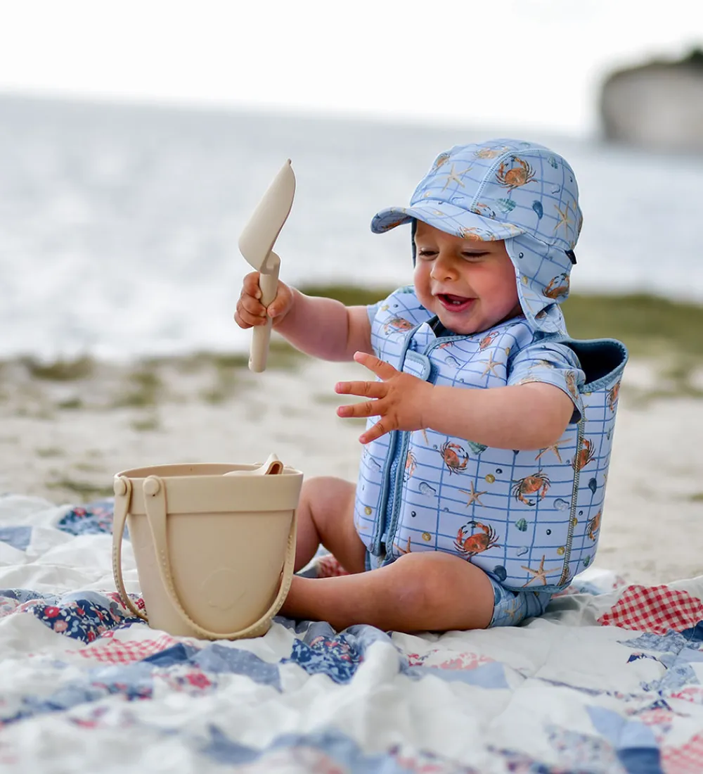 Mikk-Line Svømmeveste|Svømmevest - Faded Denim