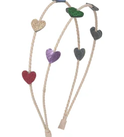 Mimi & Lula Hårbøjler>Hårbøjle - Dobbelt - Jazzy Heart Dancing Queen