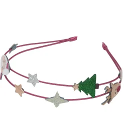 Mimi & Lula Hårpynt|Hårbøjler|Hårbøjle - Santa Christmas