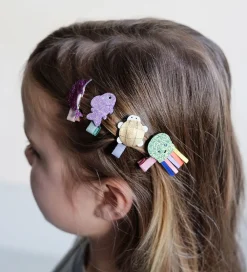 Mimi & Lula Hårspænder|Hårclips - 8-pak - 3 cm - Sealife