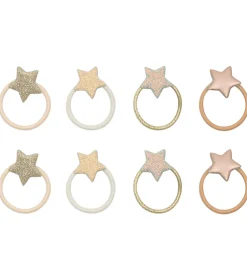 Mimi & Lula Hårpynt|Hårelastikker|Hårelastikker - 8-pak - Mini Stellina Shimmer Enchan