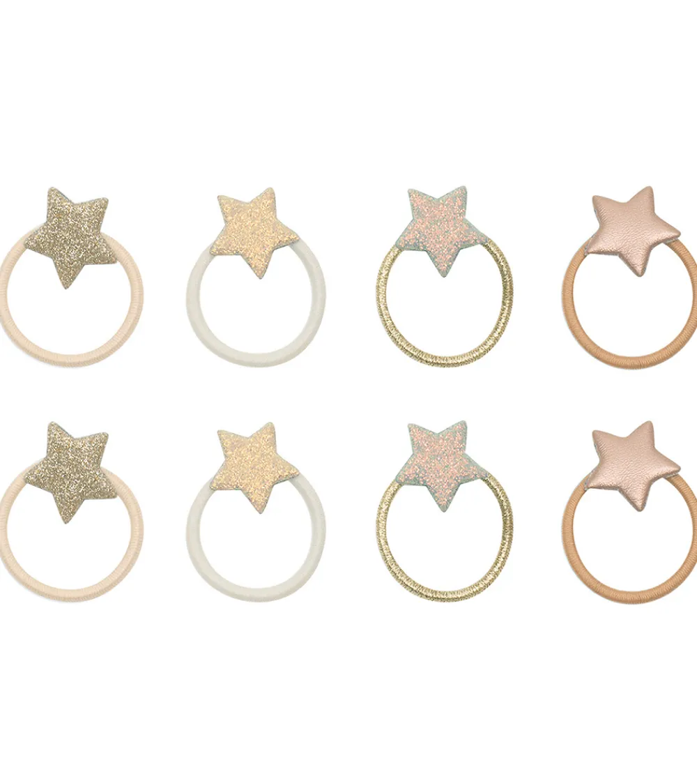 Mimi & Lula Hårpynt|Hårelastikker|Hårelastikker - 8-pak - Mini Stellina Shimmer Enchan