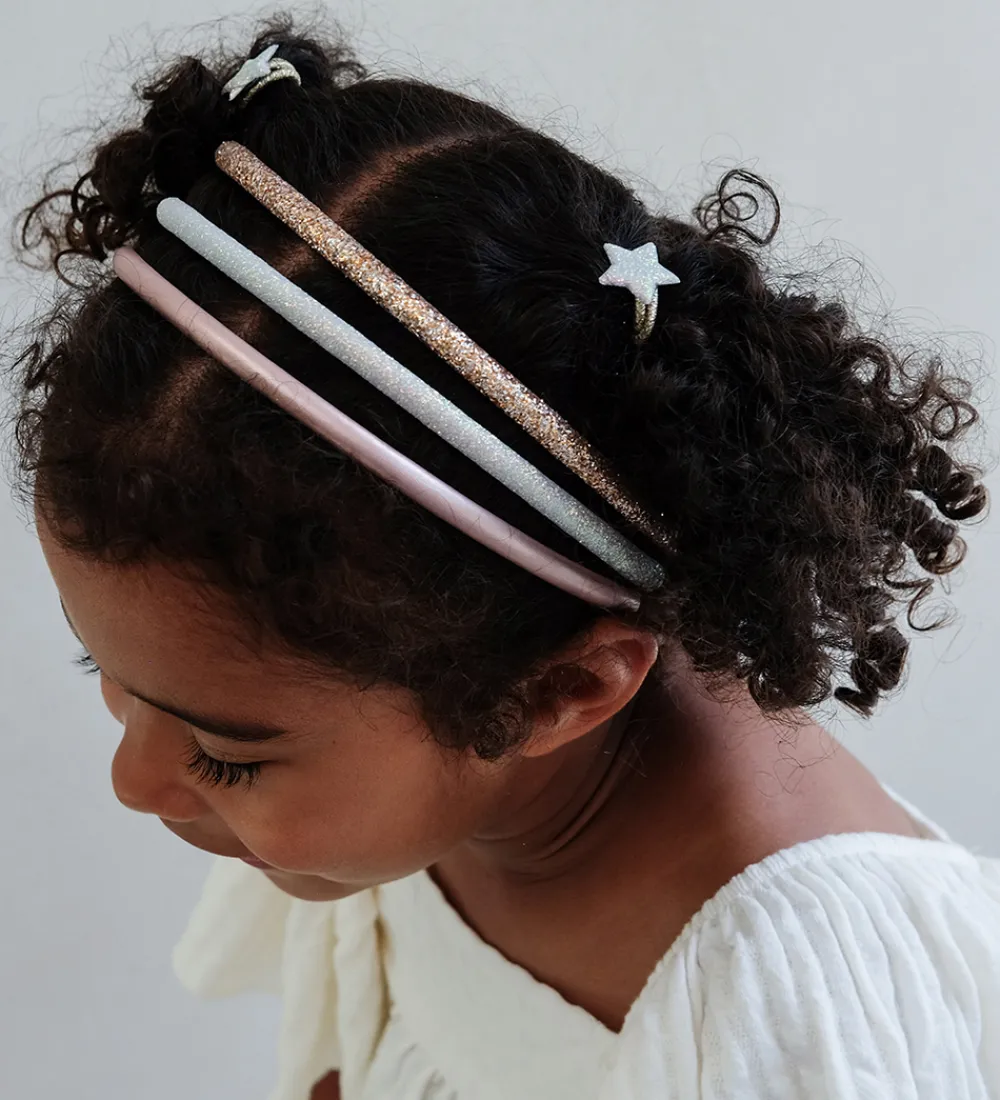 Mimi & Lula Hårpynt|Hårelastikker|Hårelastikker - 8-pak - Mini Stellina Shimmer Enchan