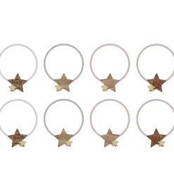 Mimi & Lula Hårpynt|Hårelastikker|Hårelastikker - 8-pak - Starry Shimmer