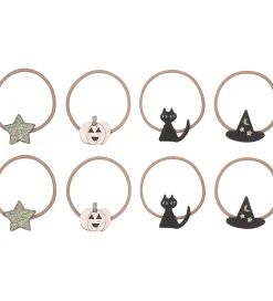 Mimi & Lula Hårelastikker>Hårelastikker - 8 stk - Spooky Halloween