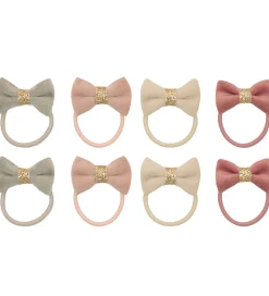 Mimi & Lula Hårpynt|Hårelastikker>Hårelastikker - 8-pak - Mini Tinkerbell Enchanted