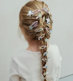 Mimi & Lula Hårspænder|Hårpynt></noscript>Hårklips - 8-pak - 3 cm - Mini Unicorn Celeste