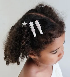 Mimi & Lula Hårspænder|Hårpynt|Hårklips - 2-pak - 5 cm - Layered Star Shimmer Encha