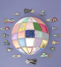 Mimi & Lula Hårspænder|Hårpynt|Hårklips - 8-pak - 3 cm - Mini Disco Diva Dancing Qu