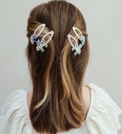 Mimi & Lula Hårspænder|Hårpynt|Hårspænder - 4-pak - 5 cm - Winged Unicorn Celeste