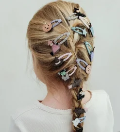 Mimi & Lula Halloween|Hårspænder></noscript>Hårspænder - 5-pak - 4 cm - Mini Monster