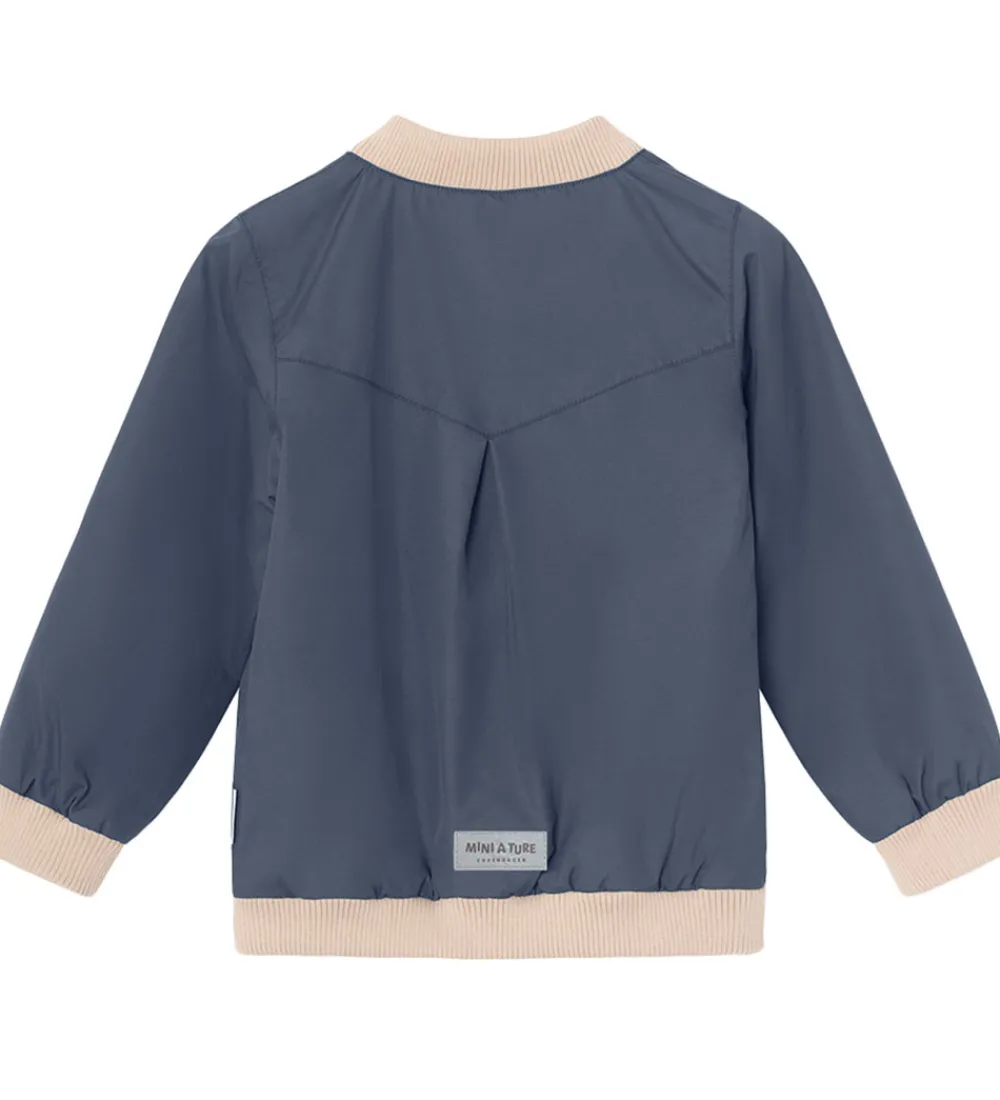 Børn Mini A Ture Sommerjakker|Sommerjakke - Villum Bomber - Ombre Blue