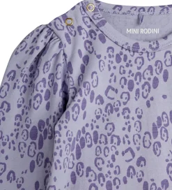 Børn Mini Rodini Bodyer>Body l/æ - Leopard - AOP - Purple