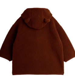 Børn Mini Rodini Fleece>Fleecejakke - Bear - Brun