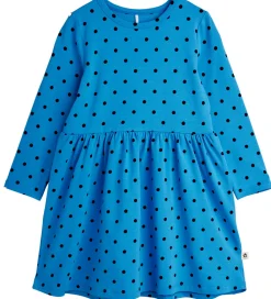 Børn Mini Rodini Kjoler|Kjole - Polka Dots - Blå