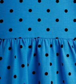 Børn Mini Rodini Kjoler|Kjole - Polka Dots - Blå